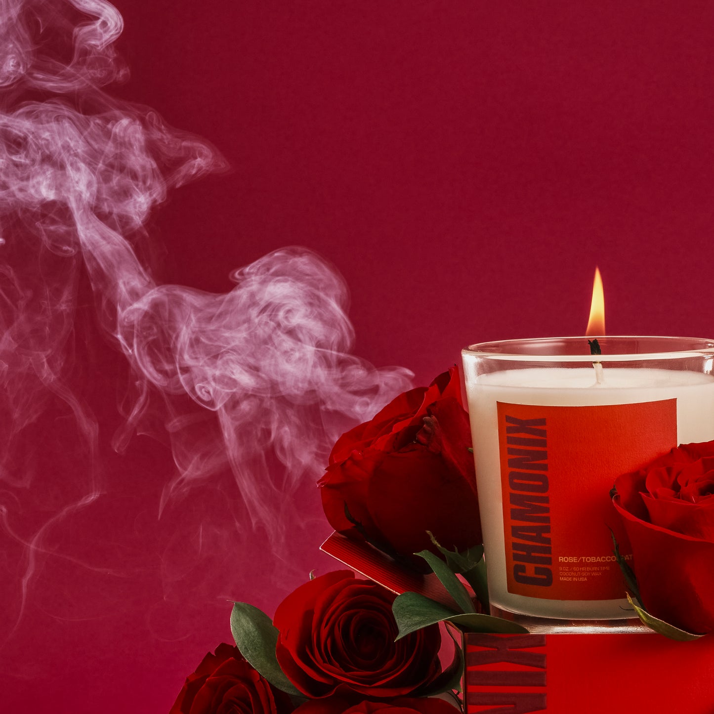 Chamonix House Candle Two - Rose/Tobacco/Incense/Patchouli