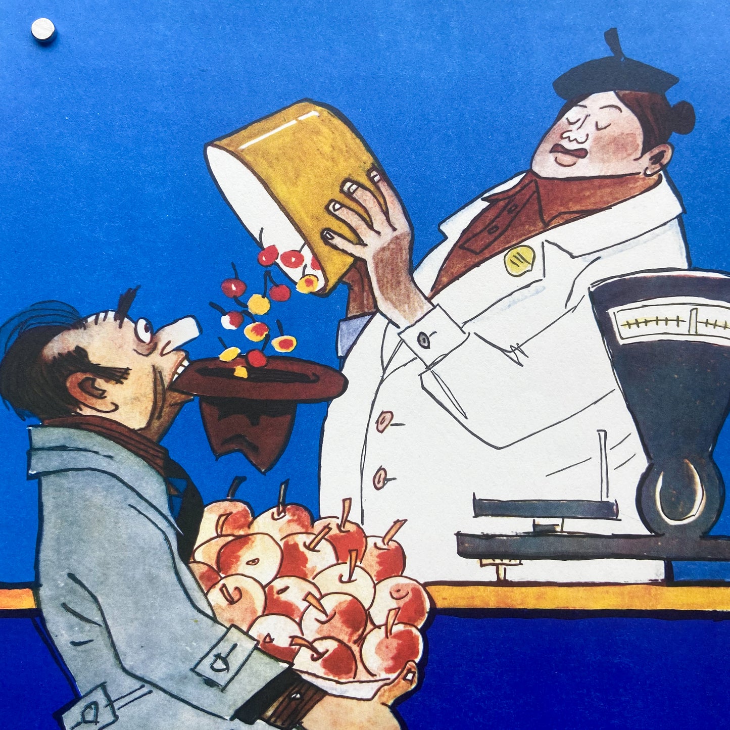 1981 Soviet Customer Service Poster #P1075 - 11" x 17"