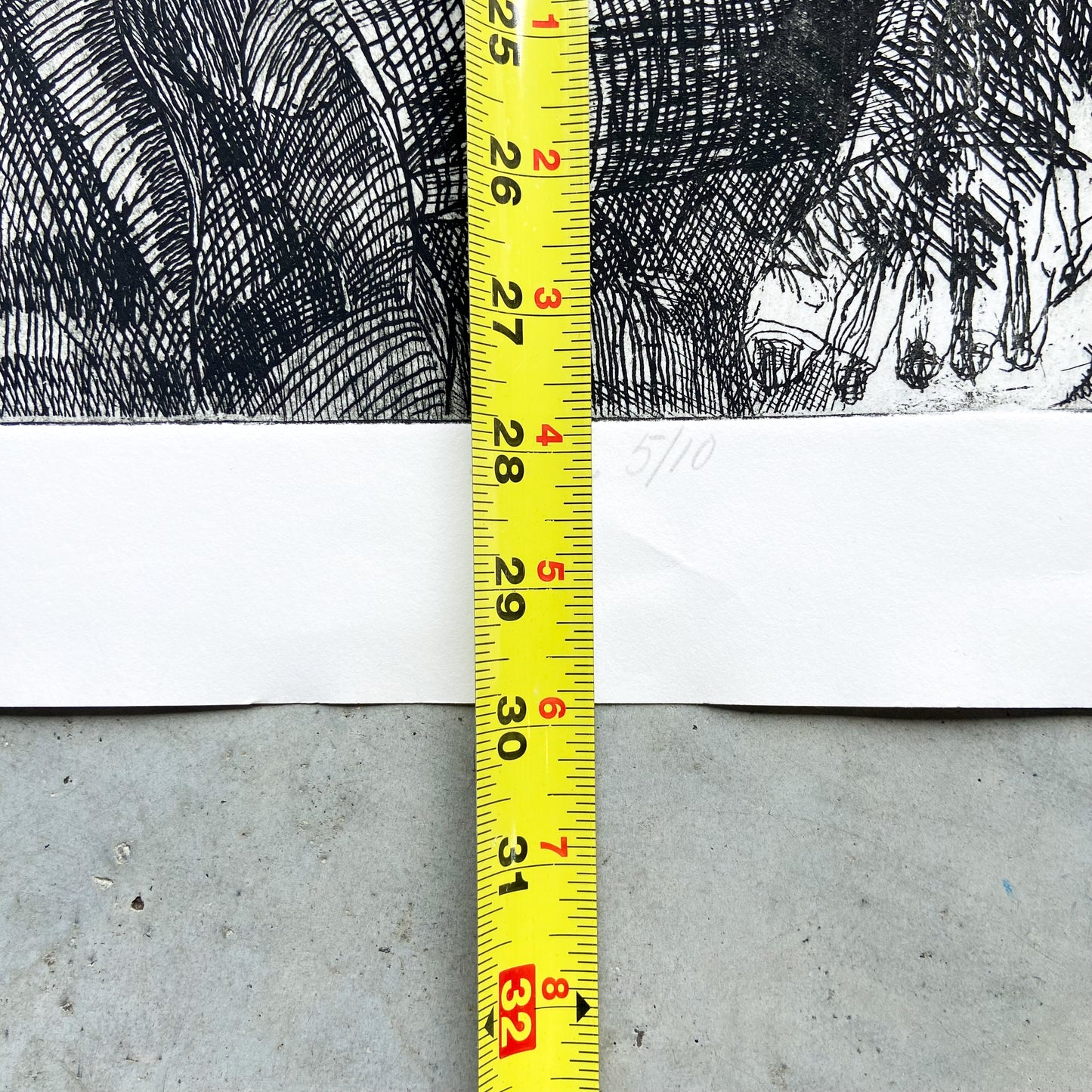Model (2000) Etching by Donald Kelley #P1866 - 22" x 30"