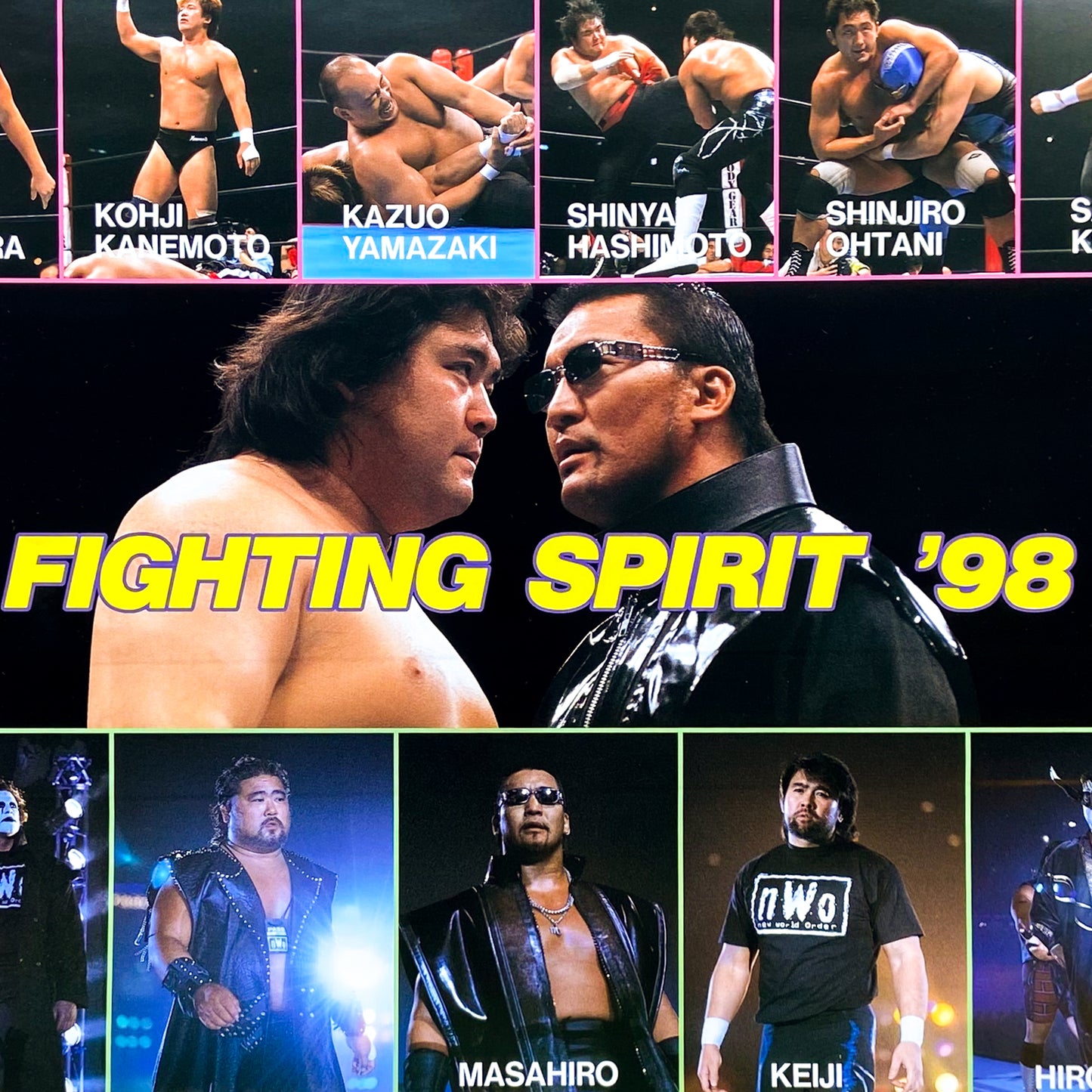 1998 New Japan Pro-Wrestling Event Poster #P1874 - 20" x 29"