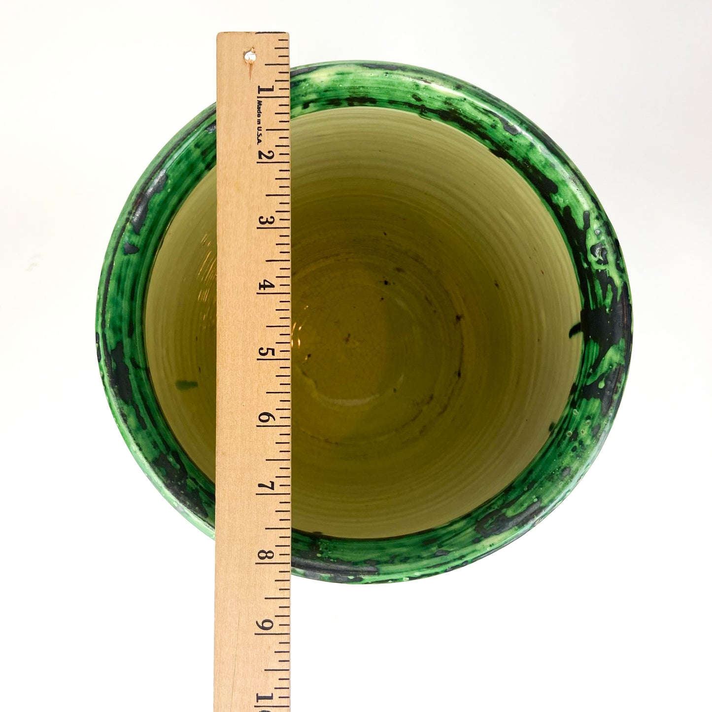 Vintage Italian Hand-Painted Ceramic Urn/Planter #O1345