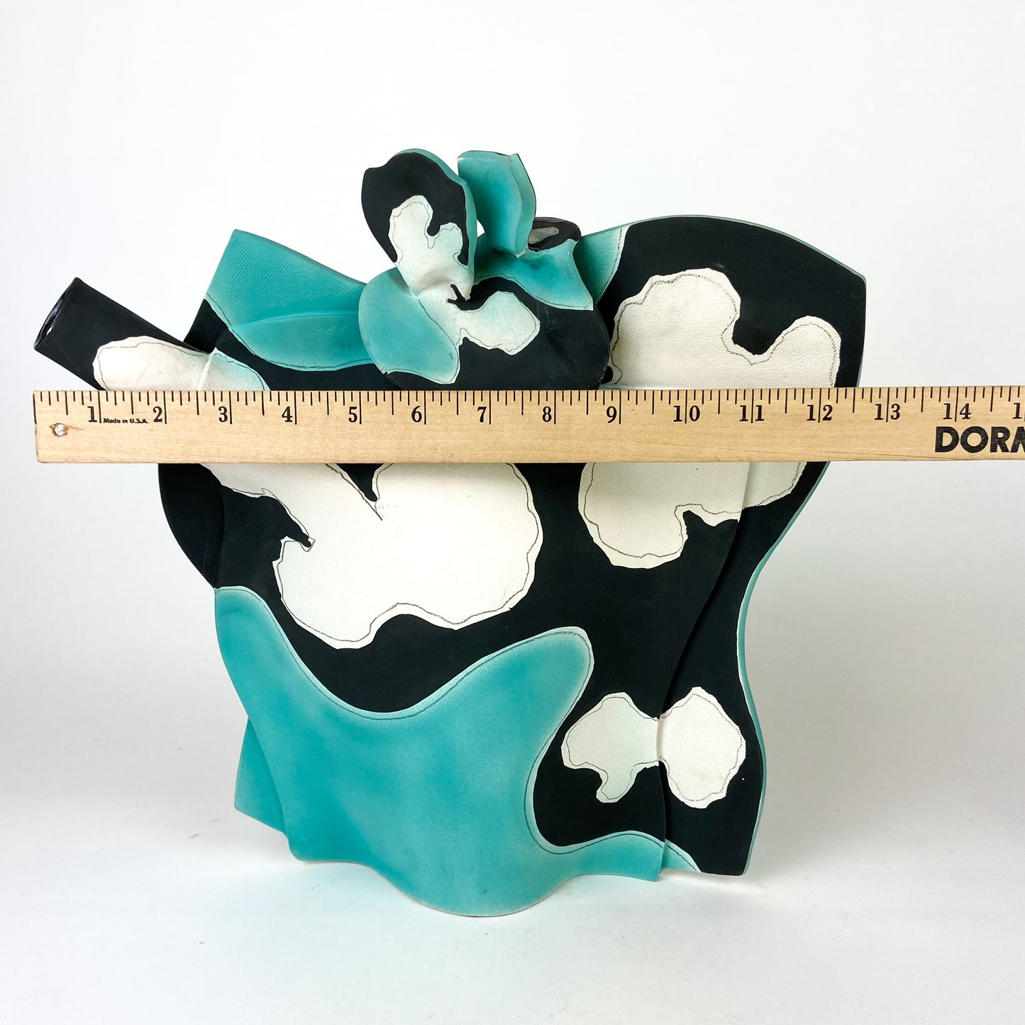 Vintage Post Modern Studio Pottery Teapot/Sculpture #O1359