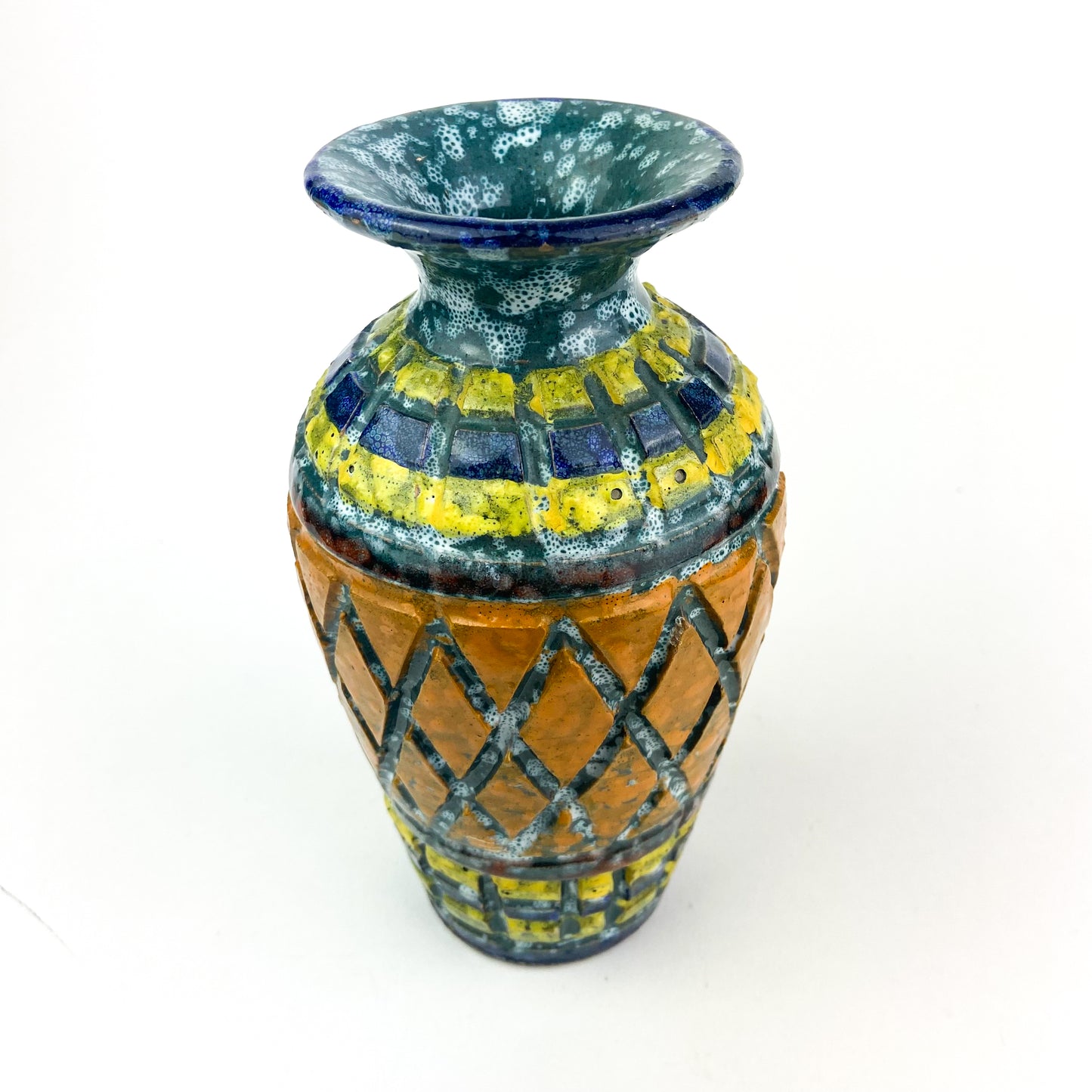 Bitossi Lava Glaze Ceramic Vase #O773