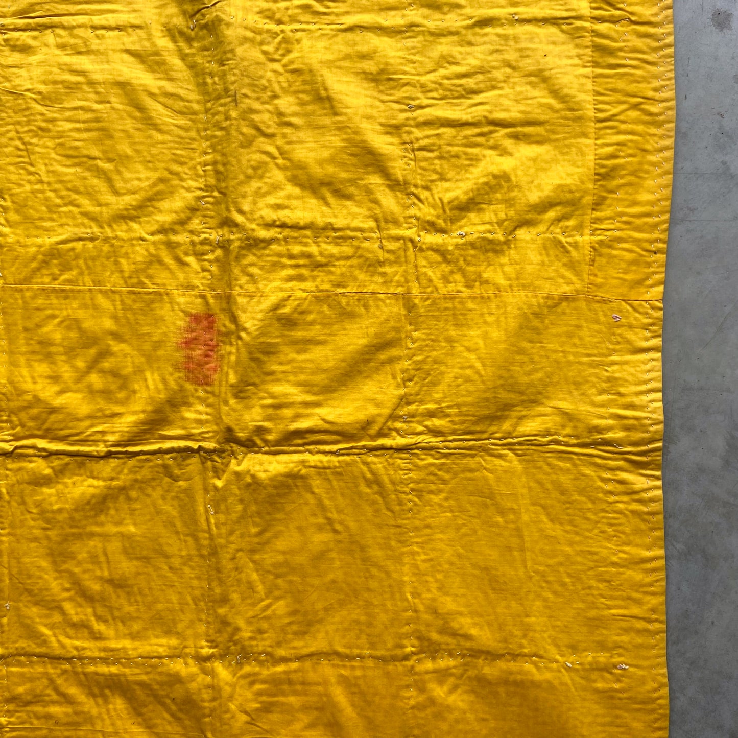 19th Century Hand Stitched American Silk Quilt #T3 - 4'4" x 5'9"
