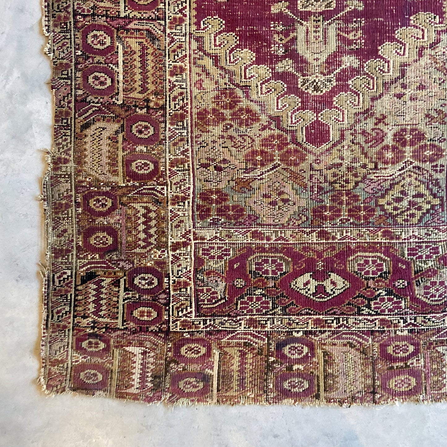 Antique Turkish Accent Rug #R1091 - 3'8" x 7'7"