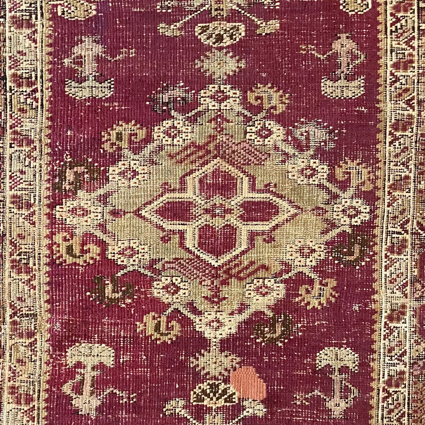 Antique Turkish Accent Rug #R1091 - 3'8" x 7'7"