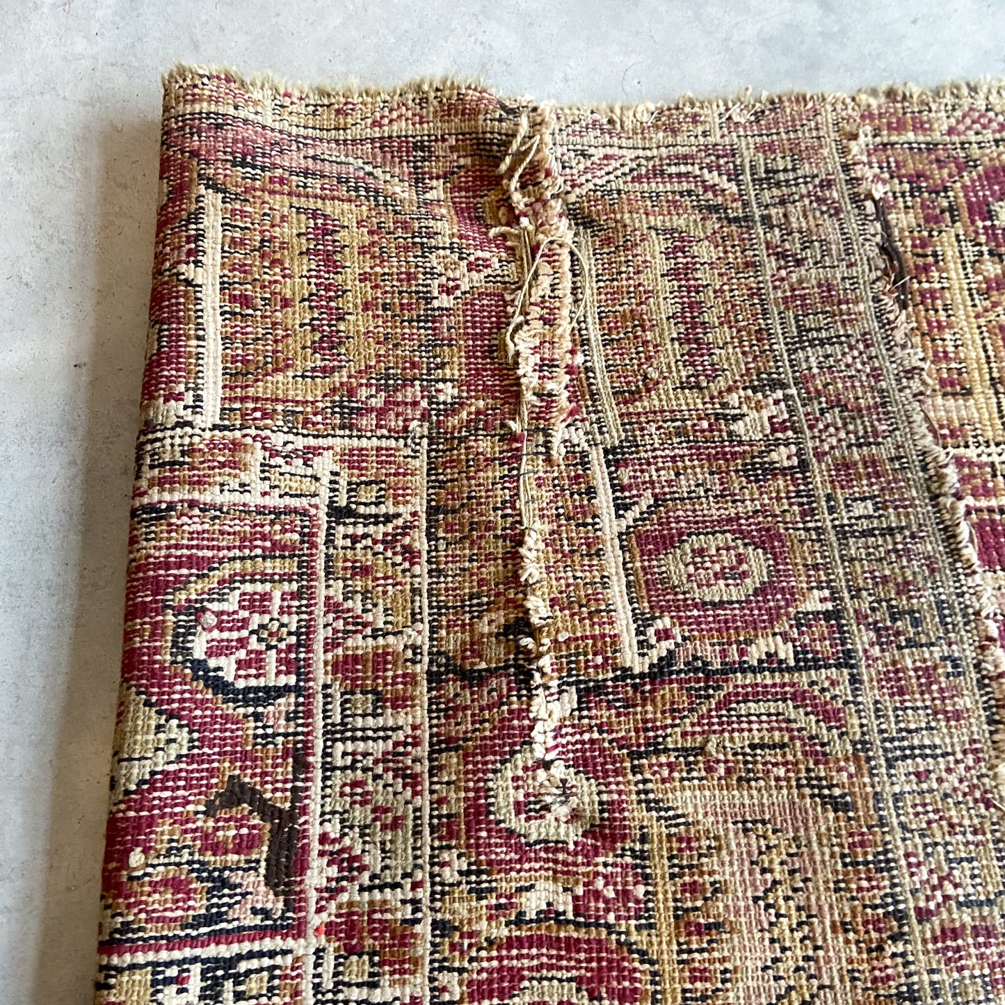 Antique Turkish Accent Rug #R1091 - 3'8" x 7'7"