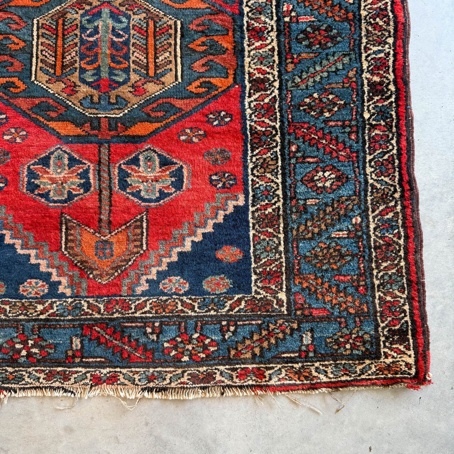 Antique Northwest Persian Runner #R1336 - 3'6" x 17'6"