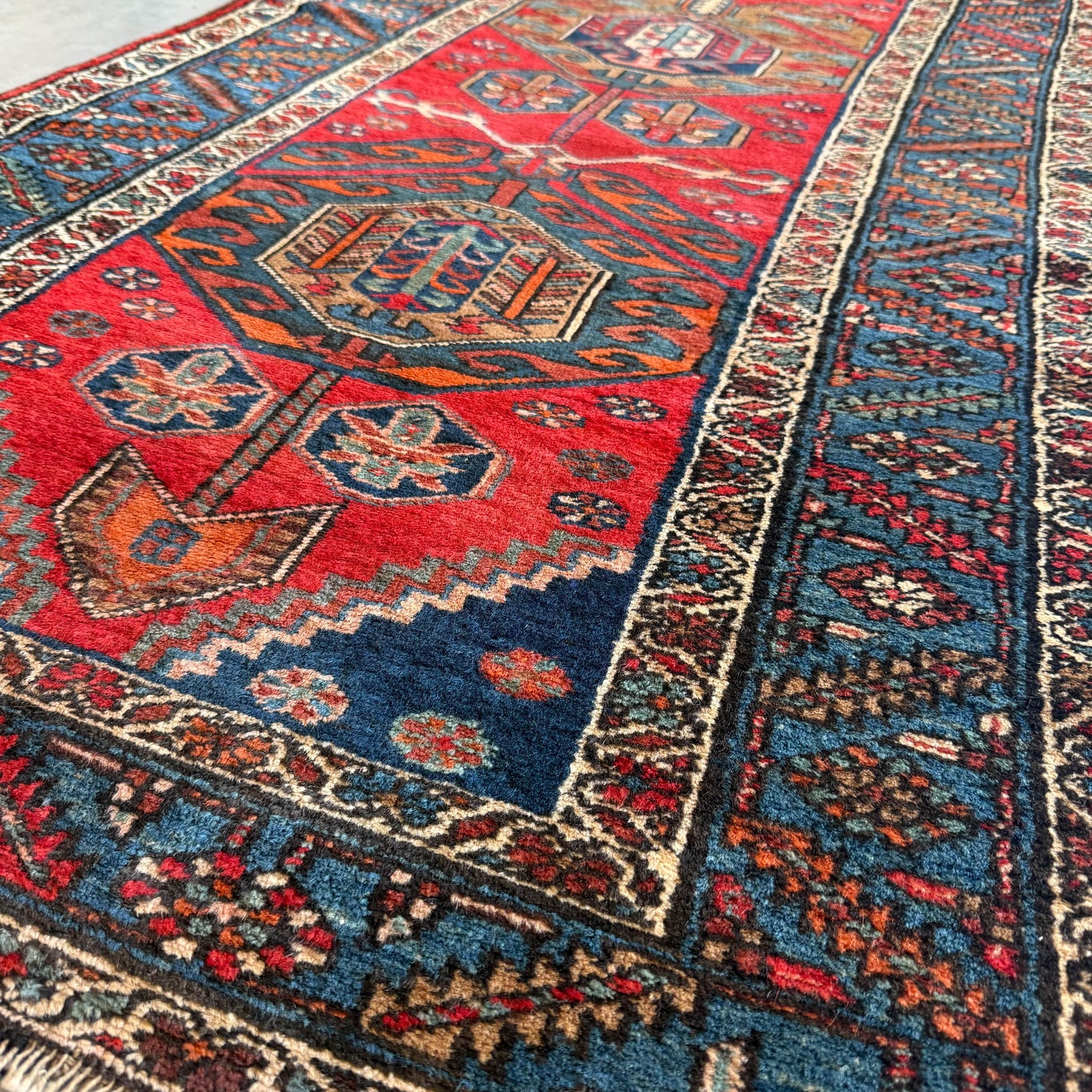 Antique Northwest Persian Runner #R1336 - 3'6" x 17'6"