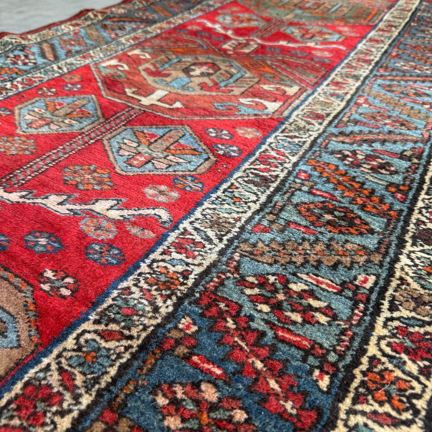 Antique Northwest Persian Runner #R1336 - 3'6" x 17'6"