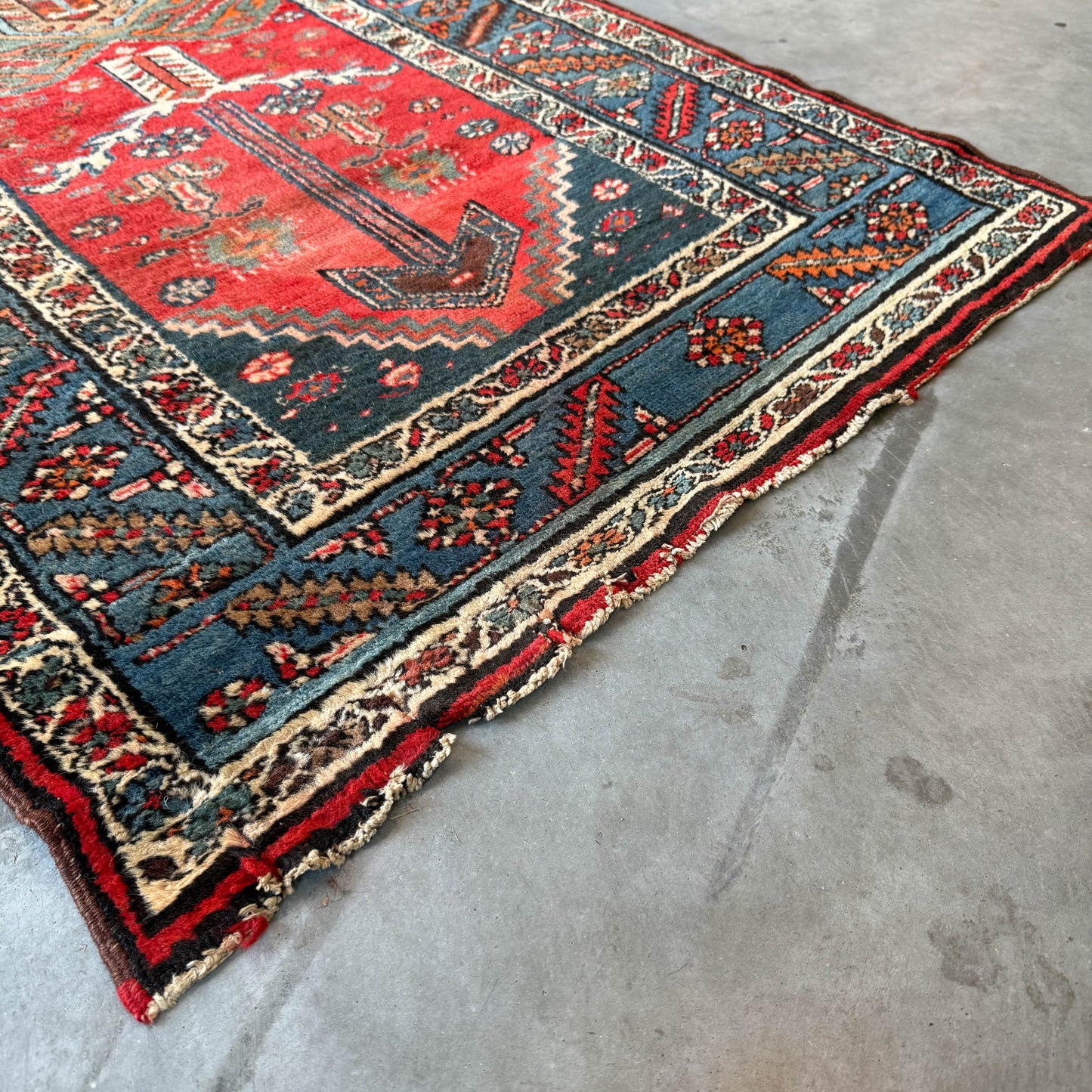 Antique Northwest Persian Runner #R1336 - 3'6" x 17'6"