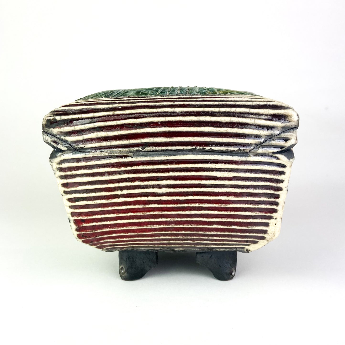 Vintage Studio Ceramic Stash Box #O732