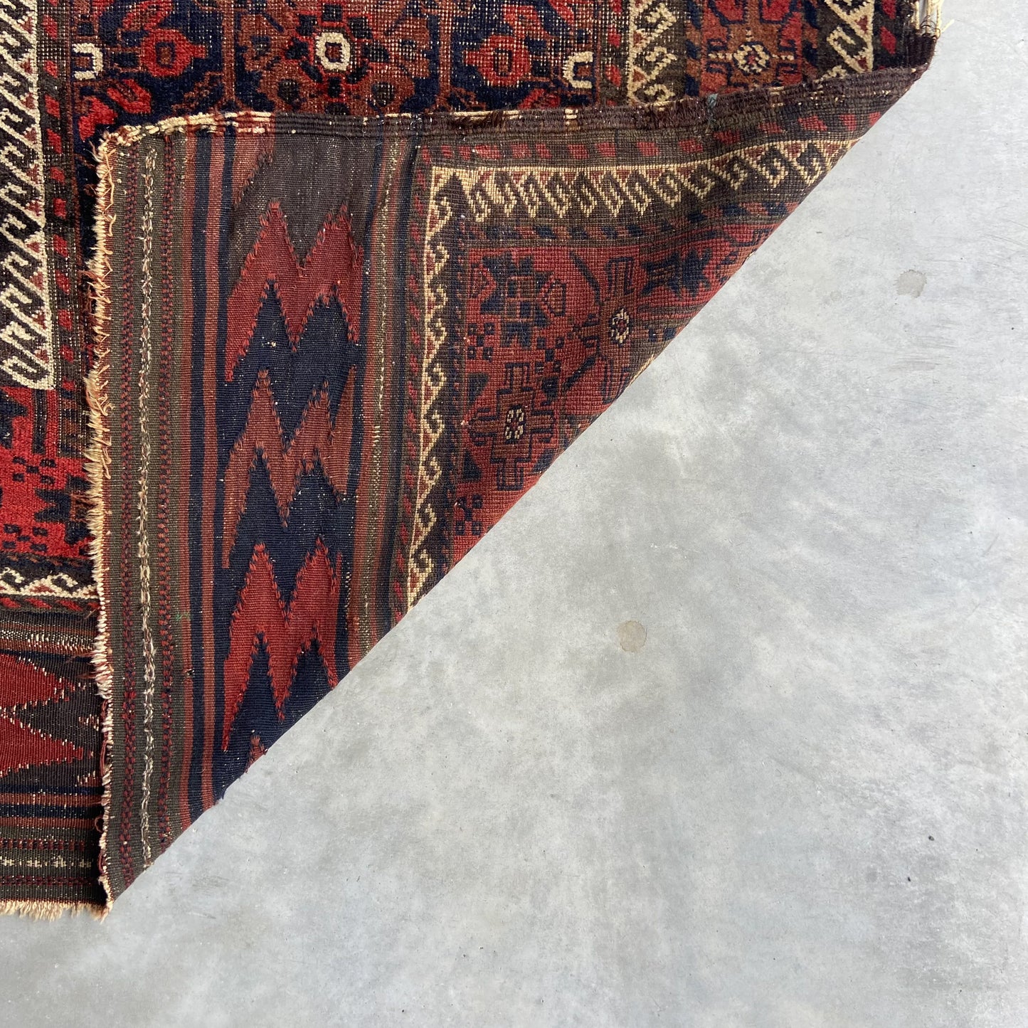 Antique Baluch Runner #R1234 - 3'1" x 6'4"