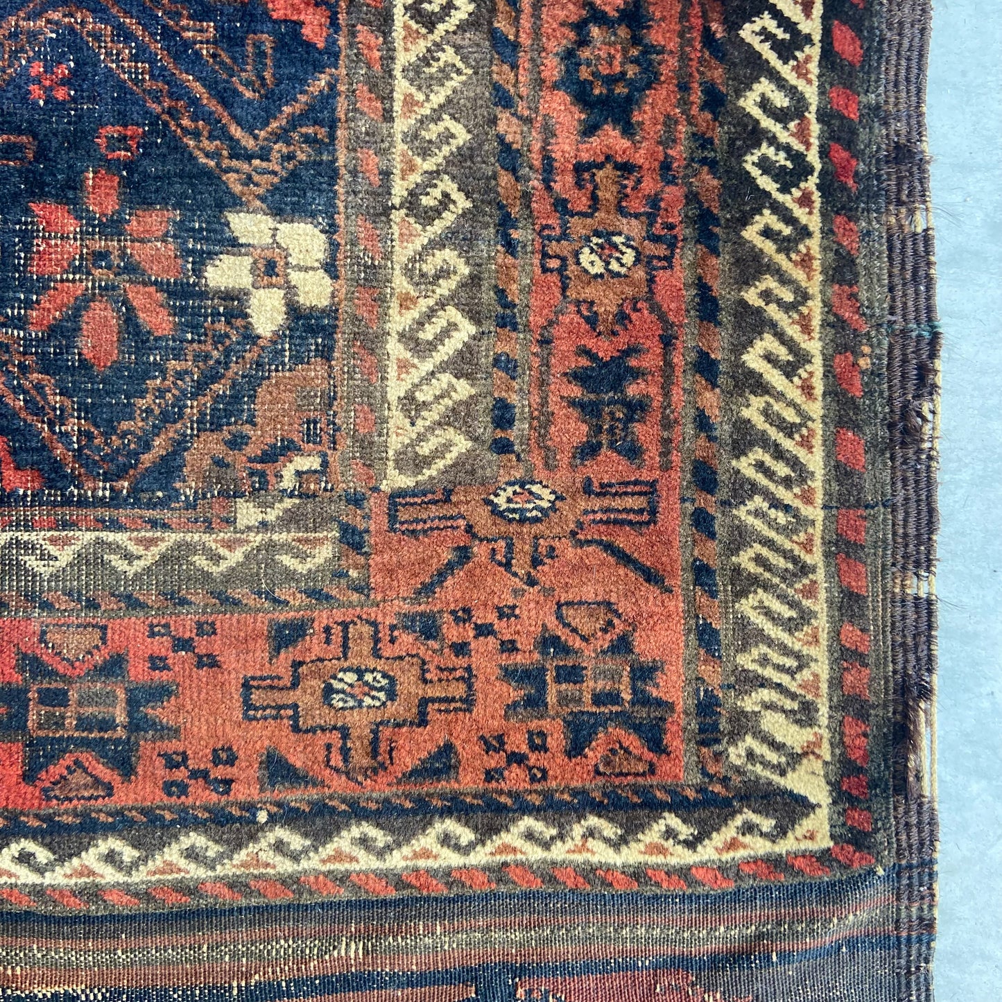 Antique Baluch Runner #R1234 - 3'1" x 6'4"