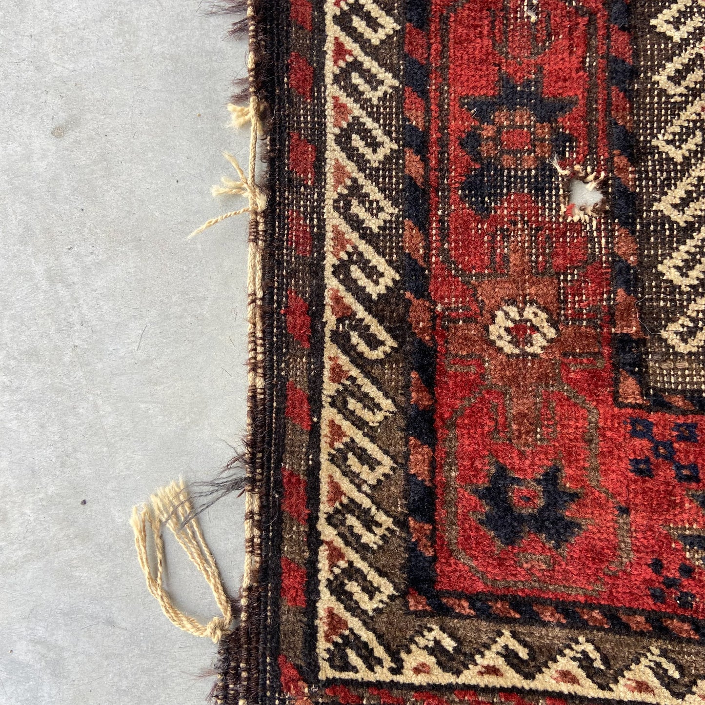 Antique Baluch Runner #R1234 - 3'1" x 6'4"