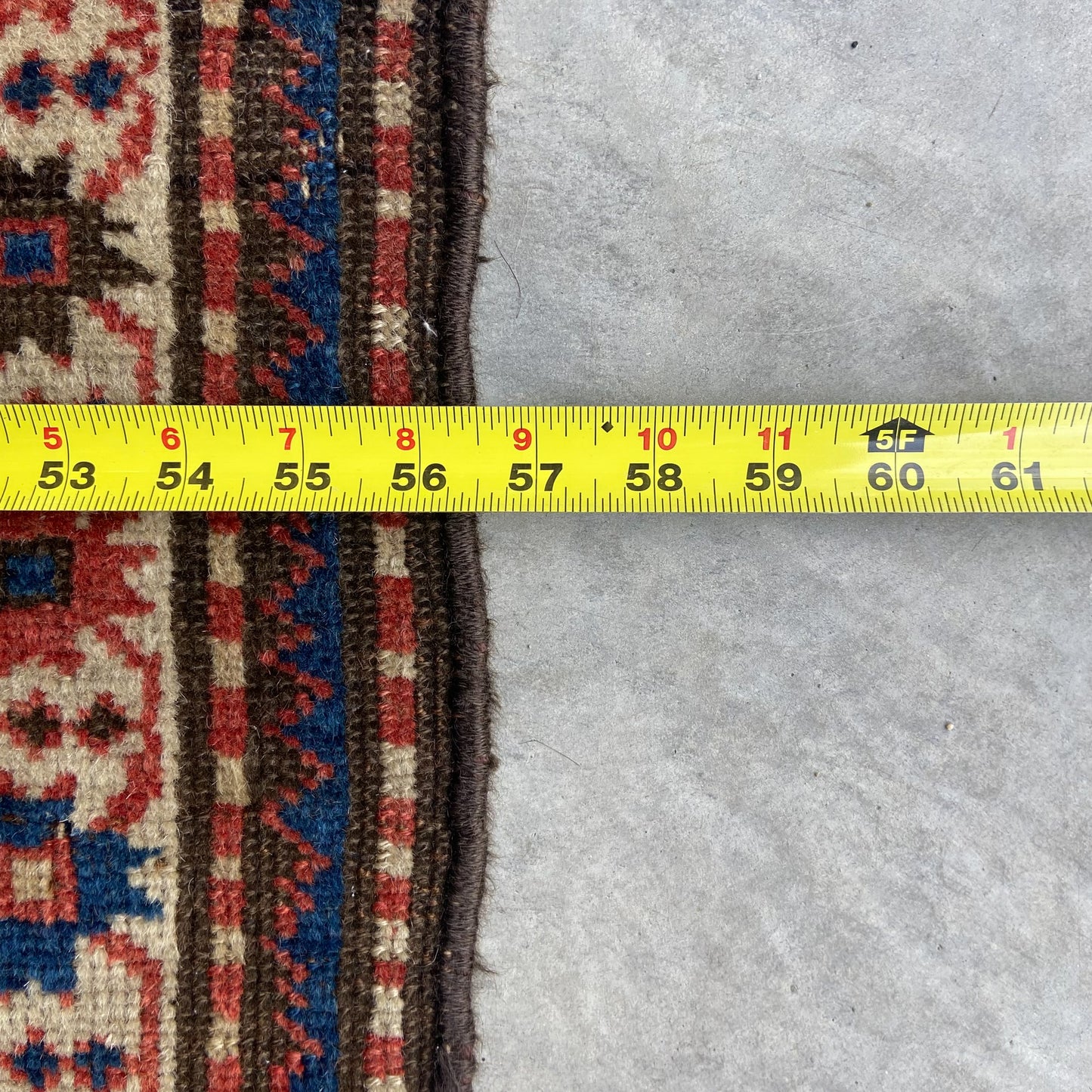 Antique Karabagh Accent Rug #R1235 - 4'8" x 7'3"