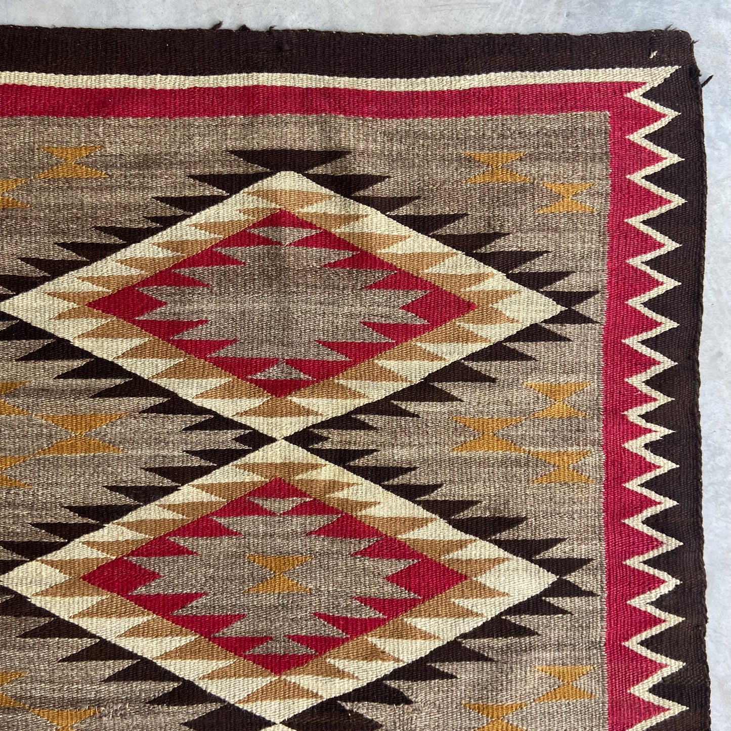 Antique Navajo Accent Rug #R1239 - 3'2" x 5'1"