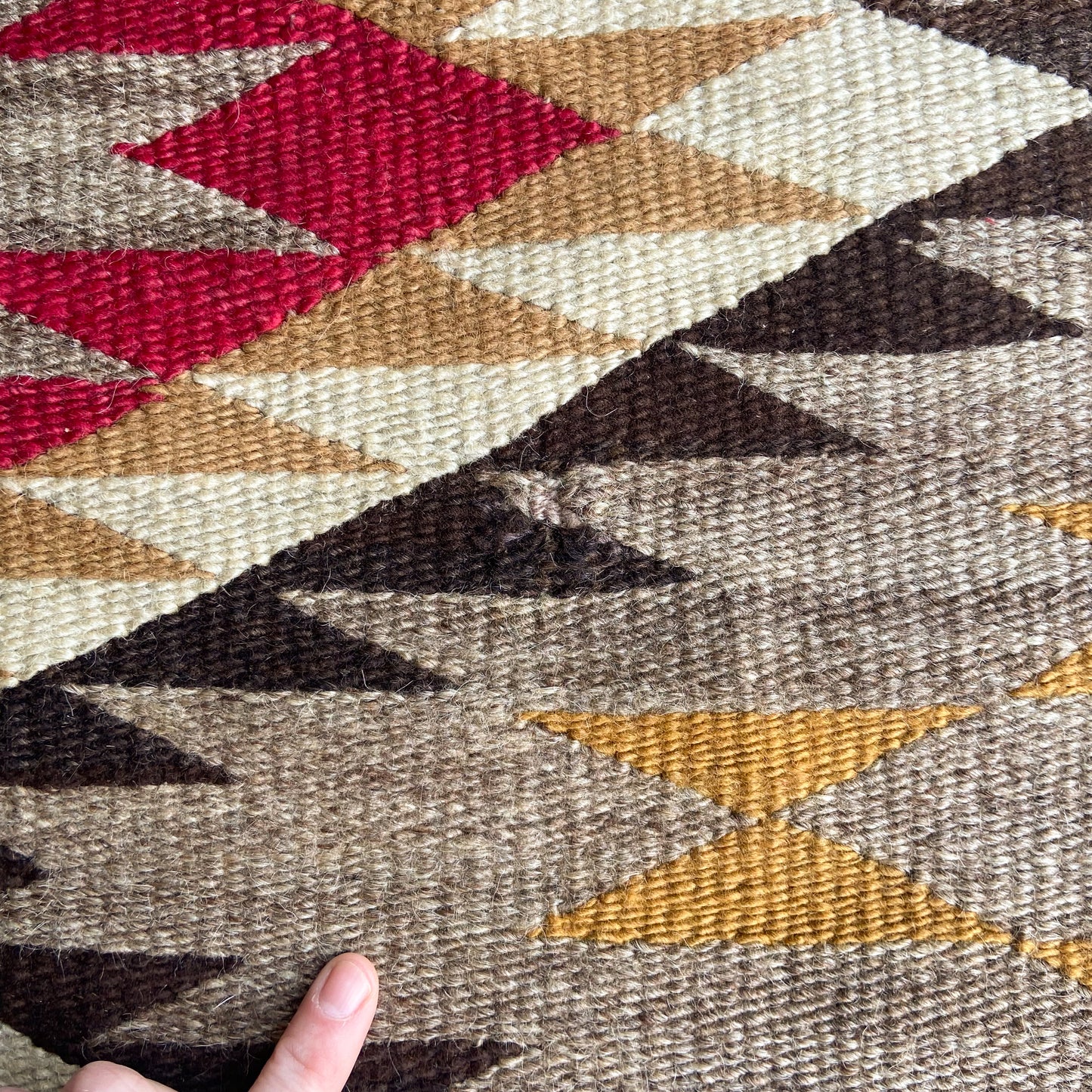 Antique Navajo Accent Rug #R1239 - 3'2" x 5'1"