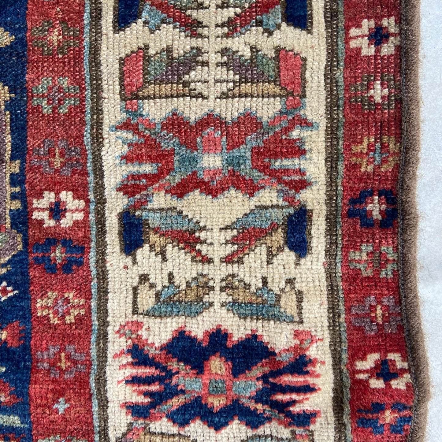 Antique Caucasian Runner #R1281 - 3'2" x 10'10"