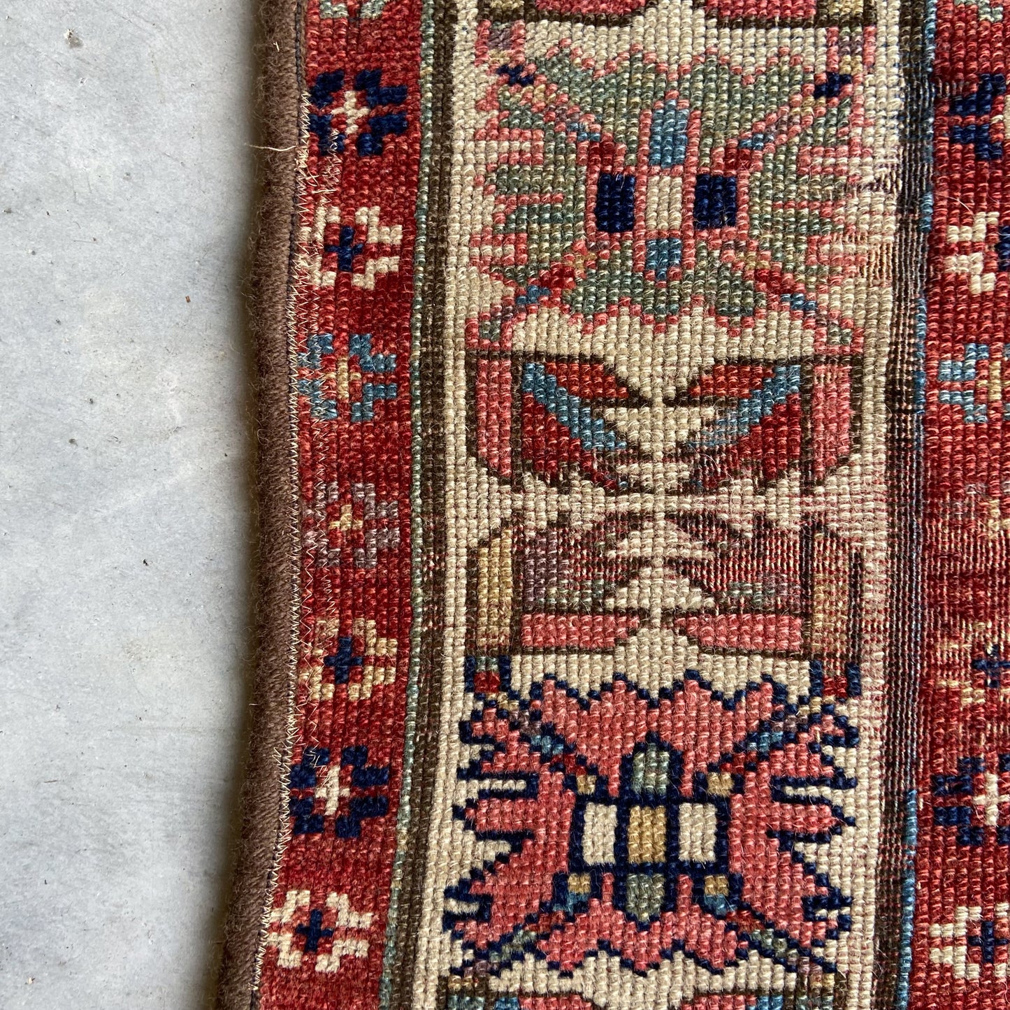 Antique Caucasian Runner #R1281 - 3'2" x 10'10"