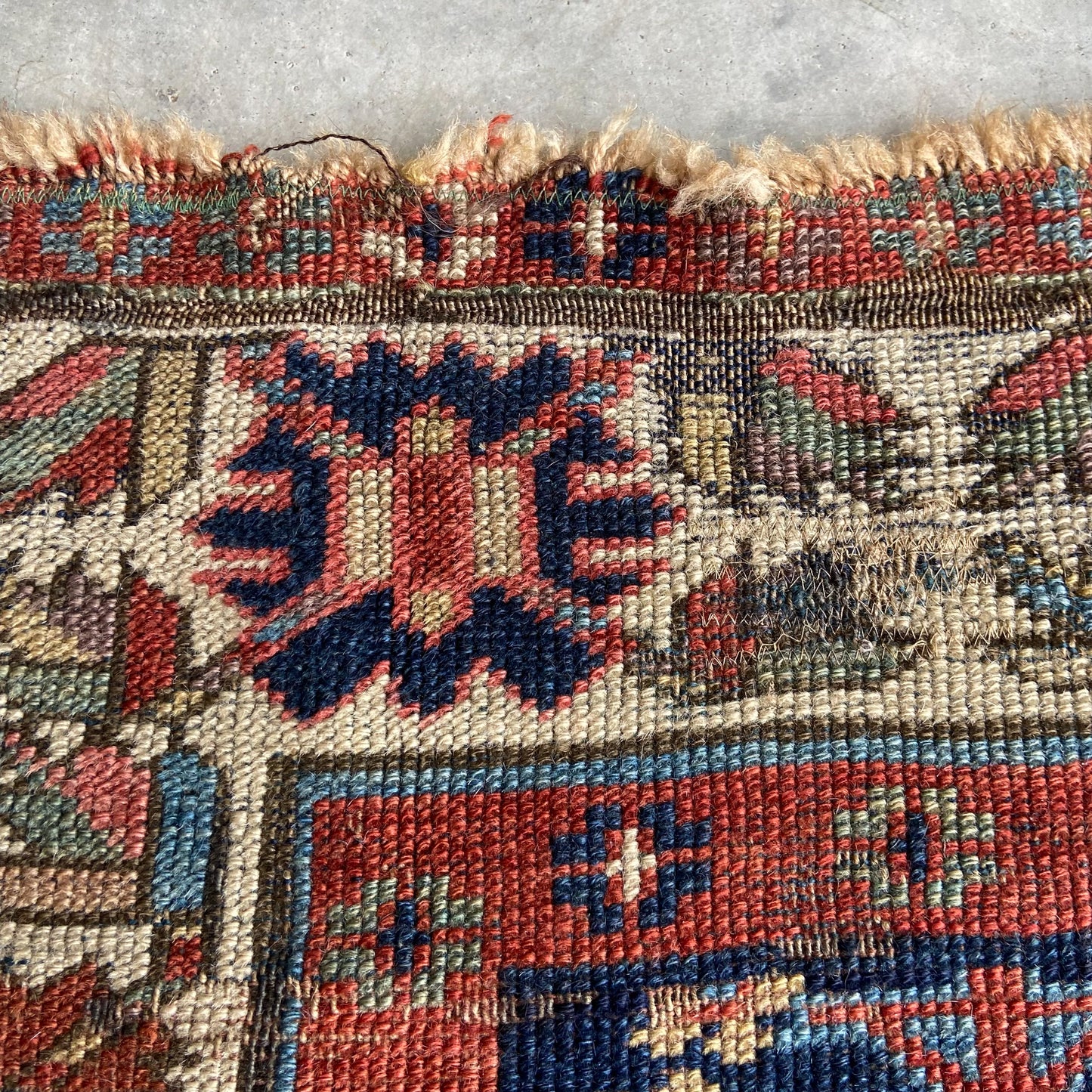 Antique Caucasian Runner #R1281 - 3'2" x 10'10"