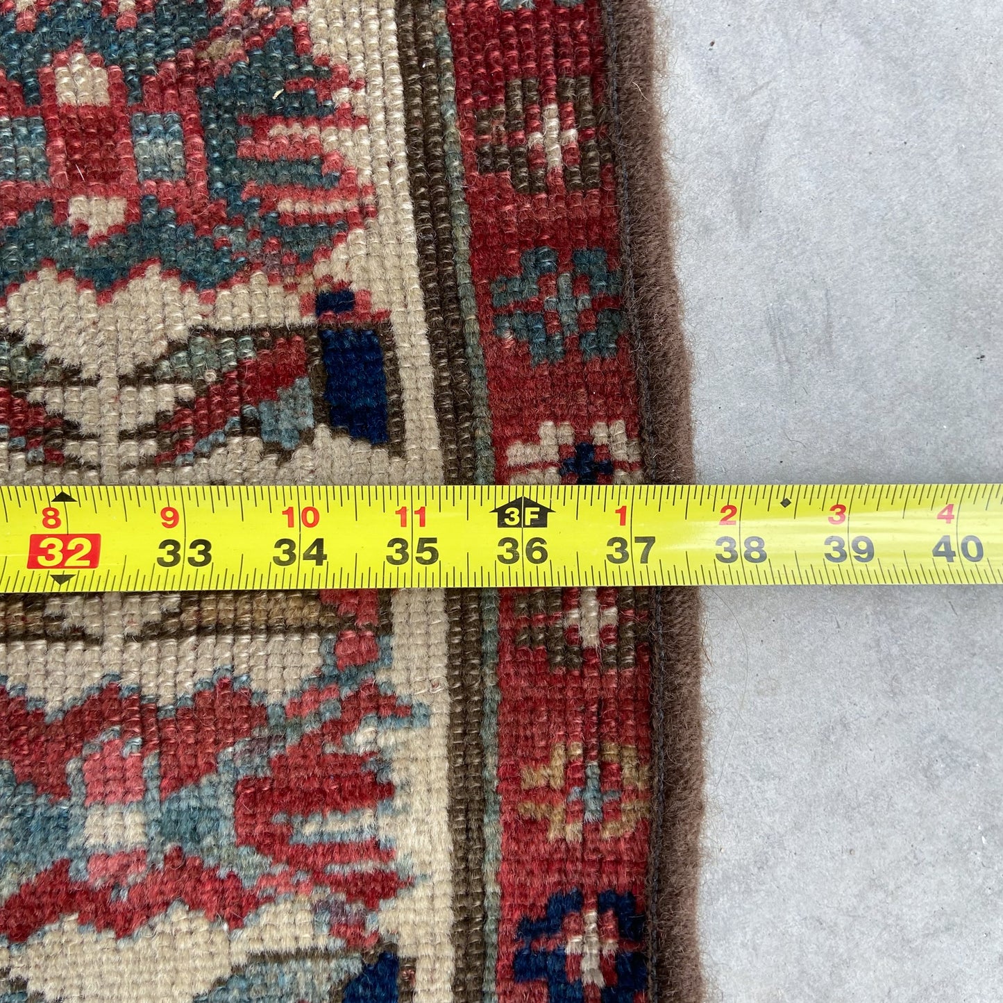 Antique Caucasian Runner #R1281 - 3'2" x 10'10"