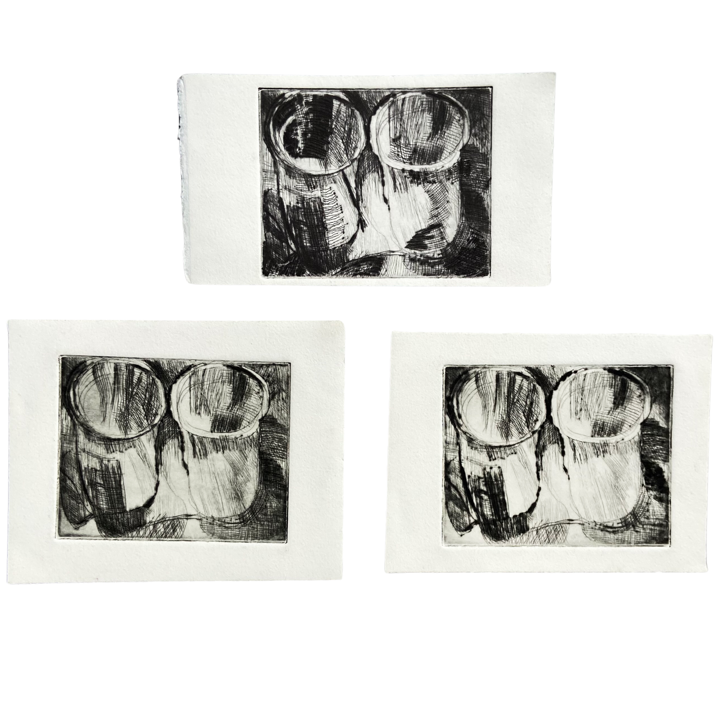 Untitled (1990s) Lithographs By Donald Kelley #P1845