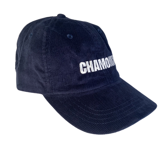 Chamonix Corduroy Baseball Hat - Navy