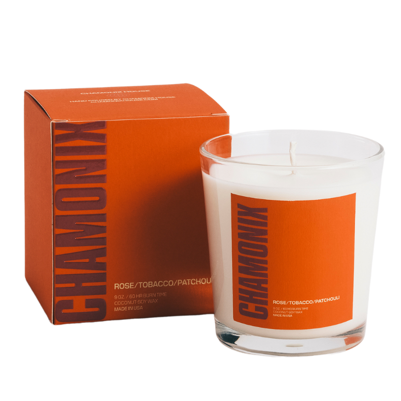 Chamonix House Candle Two - Rose | Incense | Patchouli