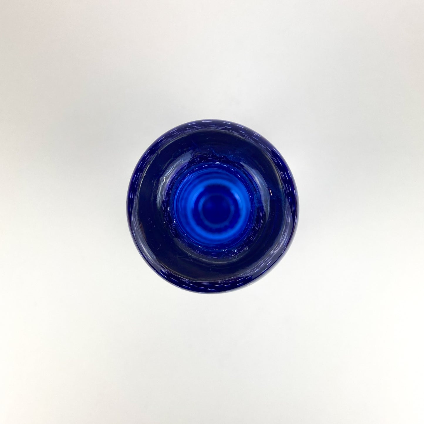 German Glashütte Theresienthal Sommerso Glass Vase #O1373