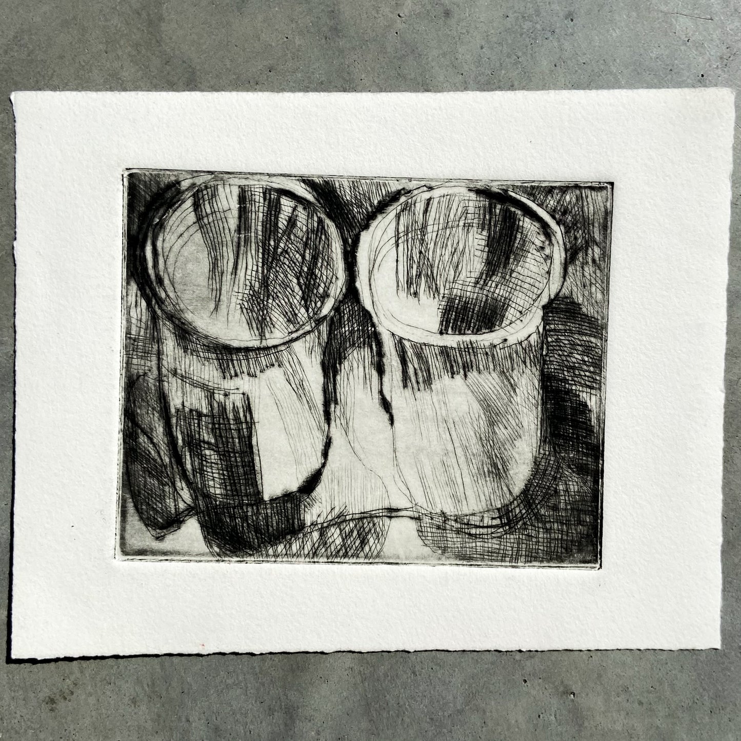 Untitled (1990s) Lithographs By Donald Kelley #P1845