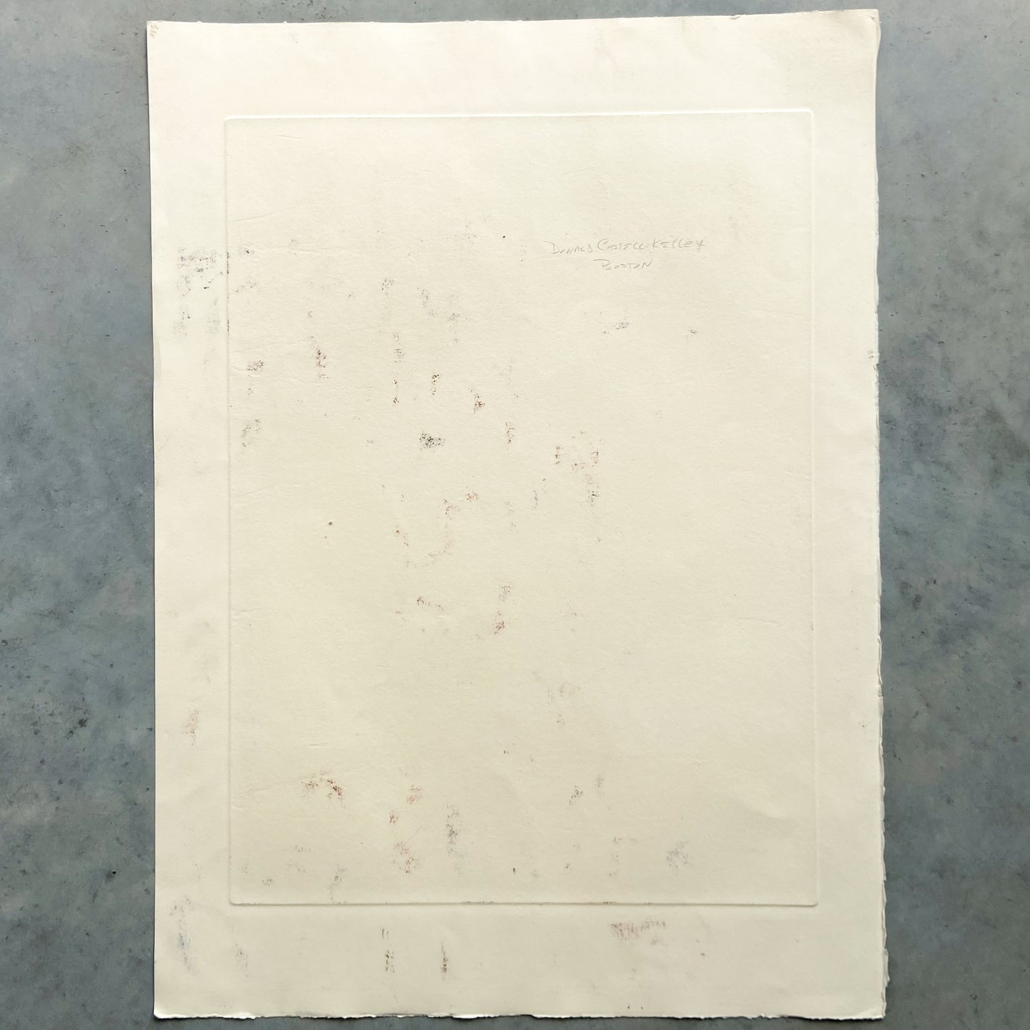 Lips (1990s) Etching by Donald Kelley #P1847 - 22" x 30"