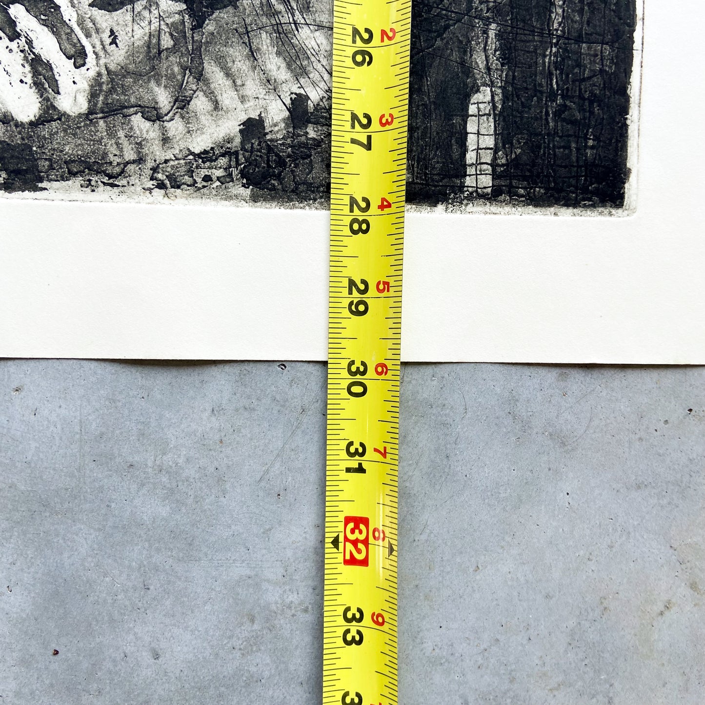 Untitled (1990s) Etching by Donald Kelley #P1853 - 22" x 30"