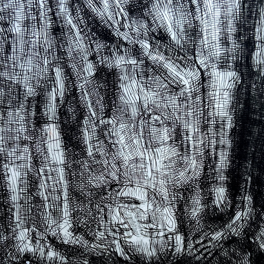 Model (2001) Engraving by Donald Kelley #P1859 - 22" x 30"