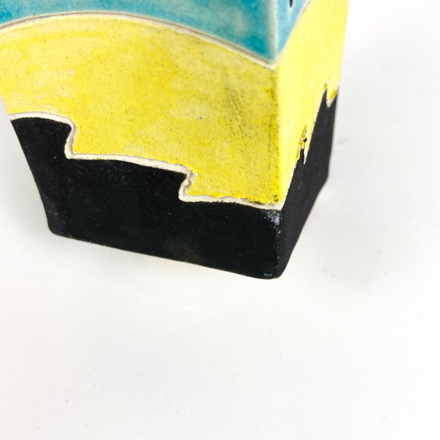 Signed Post Modern Studio Art Pottery Teapot/Vase #O1353