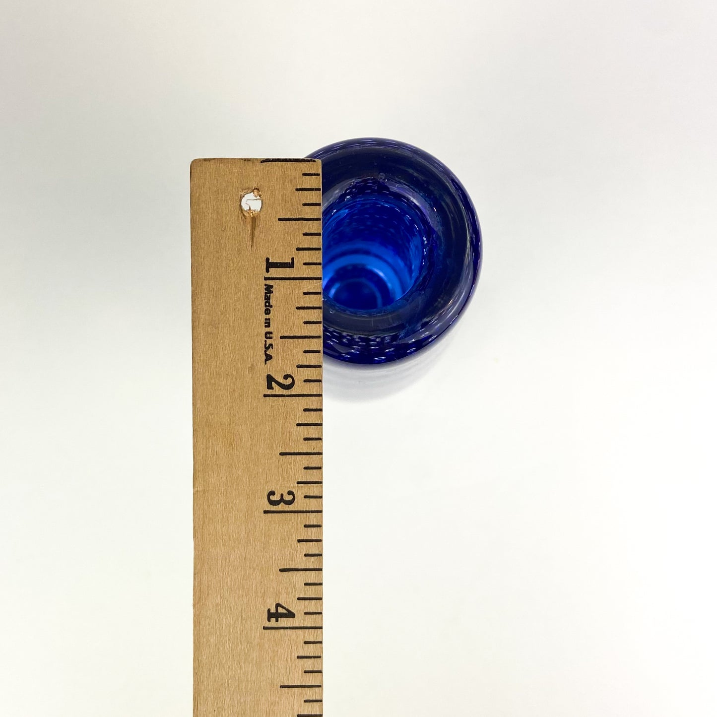 German Glashütte Theresienthal Sommerso Glass Vase #O1373