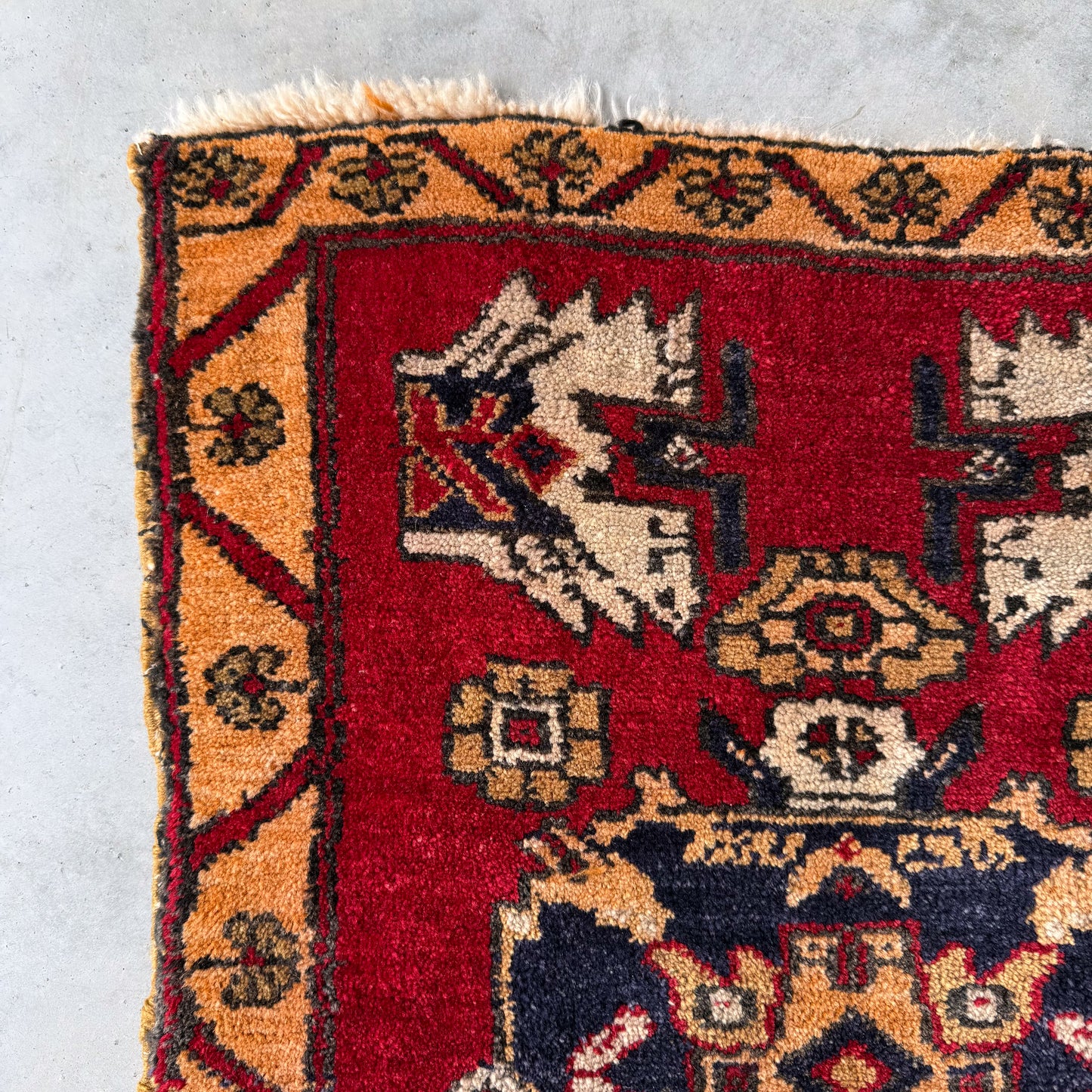 Antique Anatolian Accent Rug #R1285 - 1'10" x 2'7"