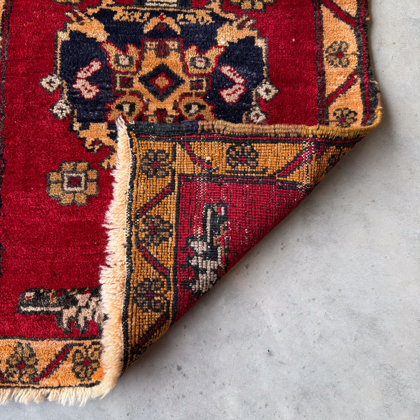 Antique Anatolian Accent Rug #R1285 - 1'10" x 2'7"