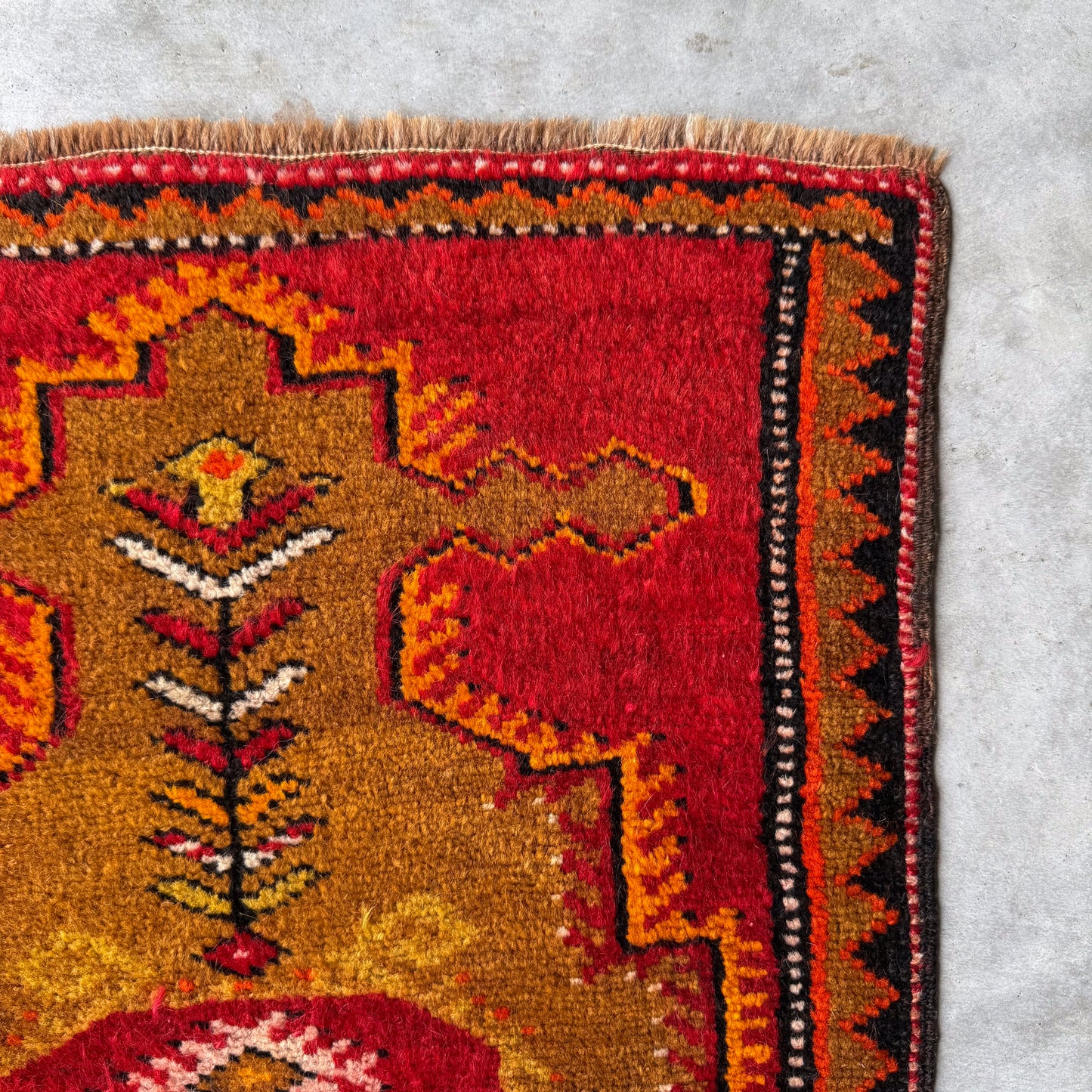 Antique Anatolian Accent Rug #R1287 - 1'10" x 2'8"