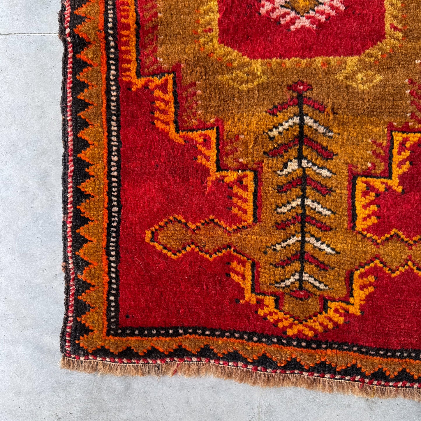 Antique Anatolian Accent Rug #R1287 - 1'10" x 2'8"
