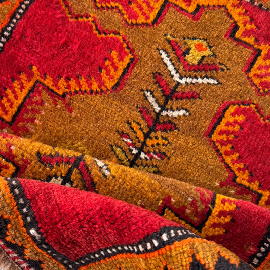 Antique Anatolian Accent Rug #R1287 - 1'10" x 2'8"