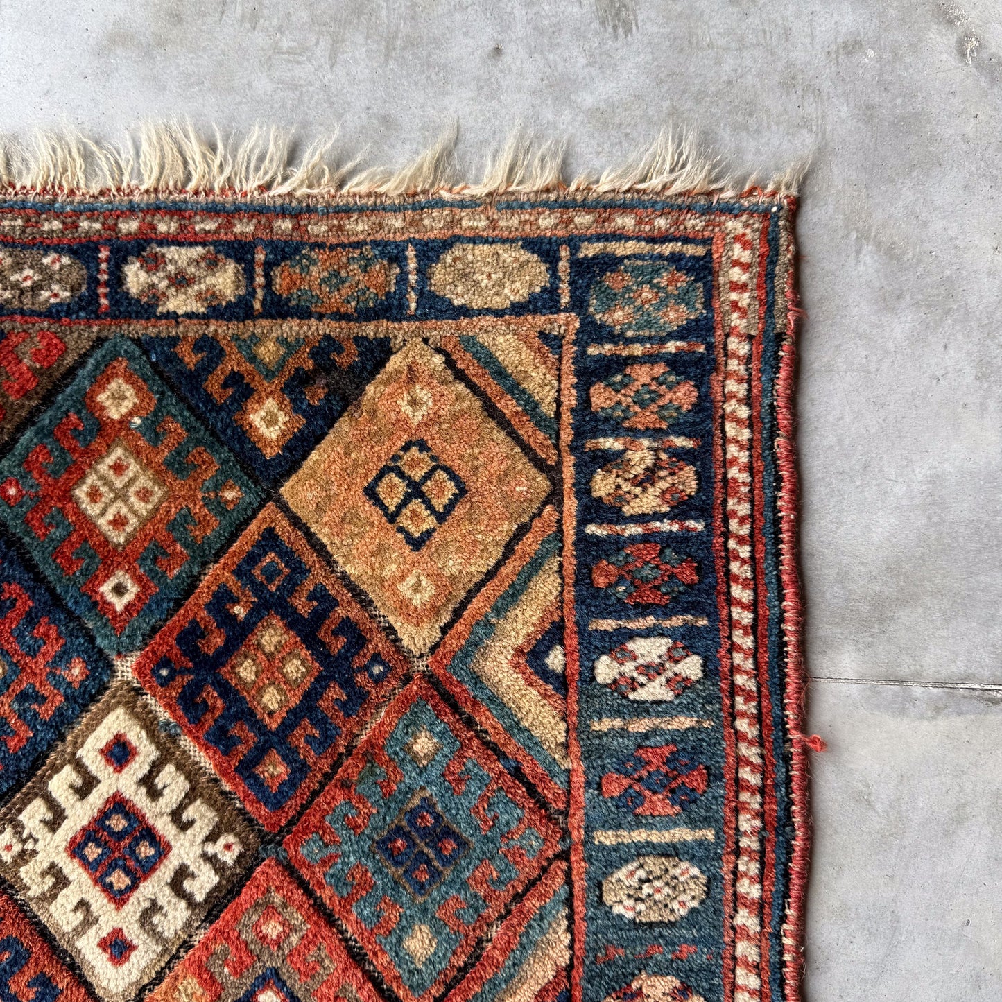Antique Kurdish Bag Face #R1288 - 1'11" x 2'