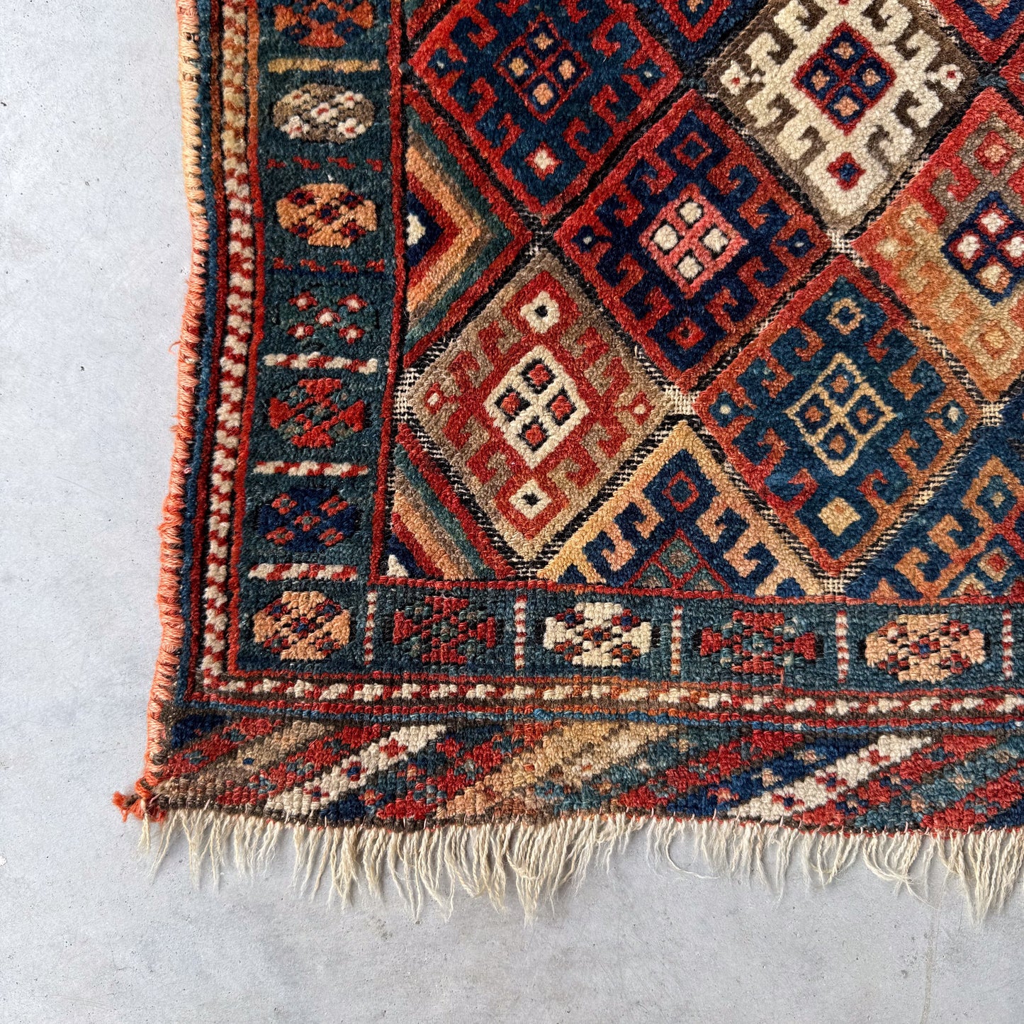 Antique Kurdish Bag Face #R1288 - 1'11" x 2'