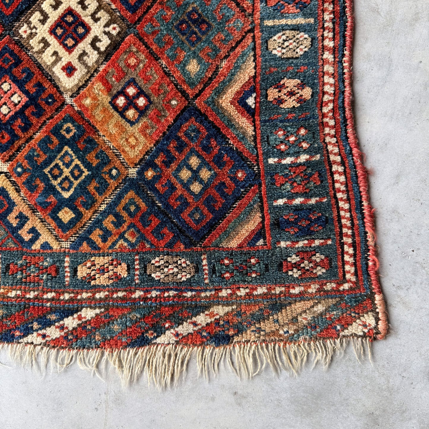 Antique Kurdish Bag Face #R1288 - 1'11" x 2'