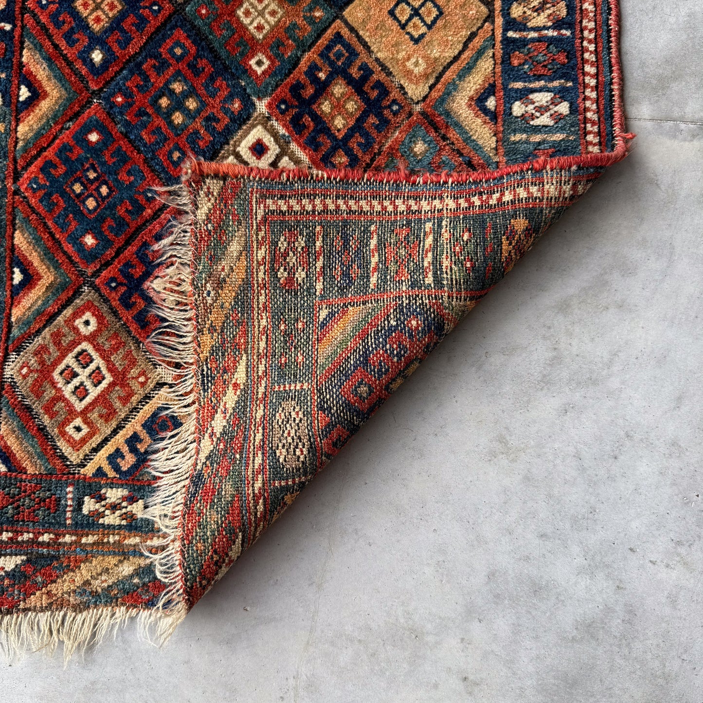 Antique Kurdish Bag Face #R1288 - 1'11" x 2'