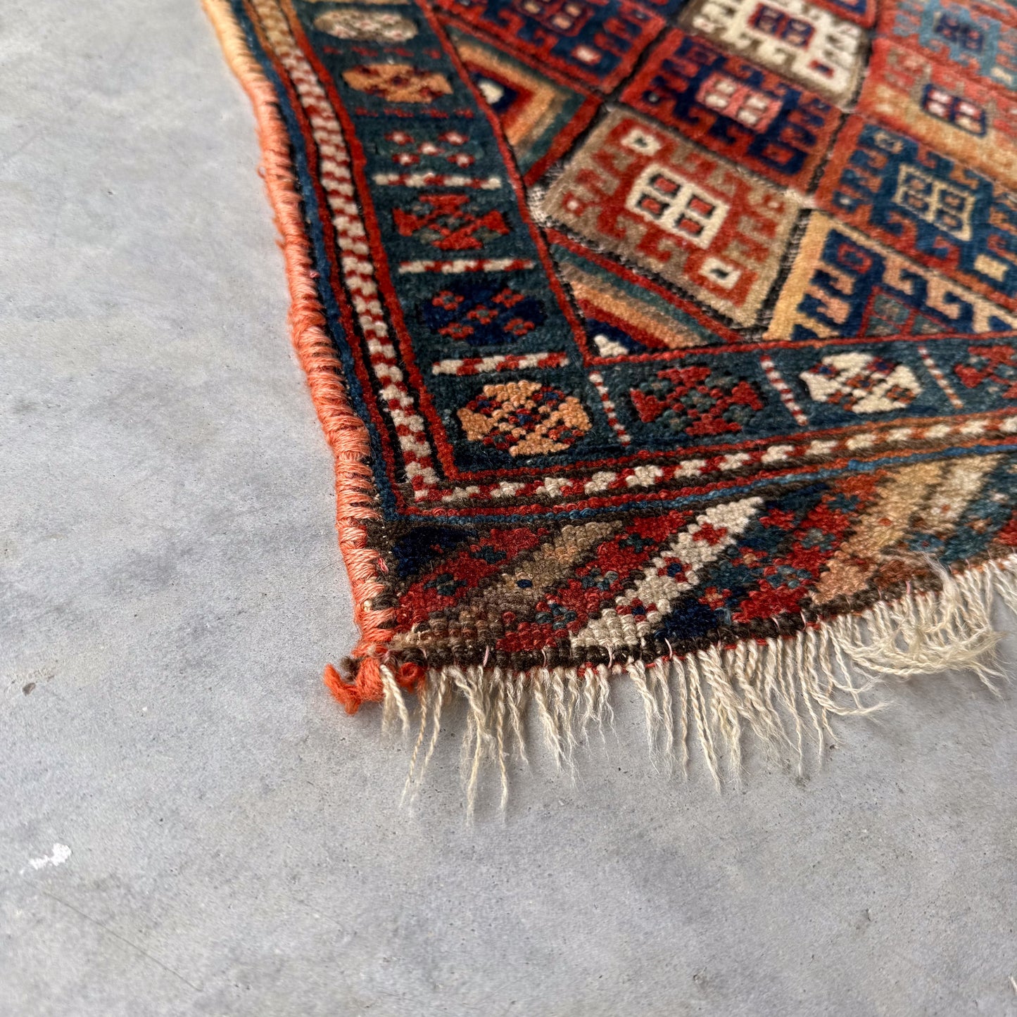 Antique Kurdish Bag Face #R1288 - 1'11" x 2'