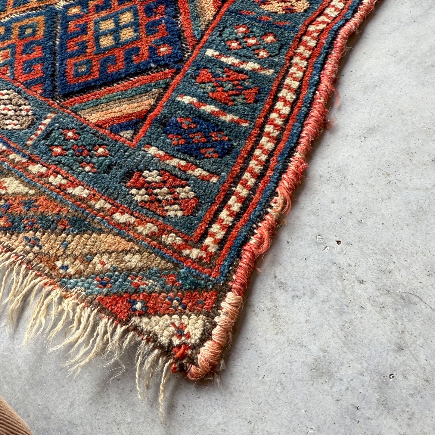 Antique Kurdish Bag Face #R1288 - 1'11" x 2'