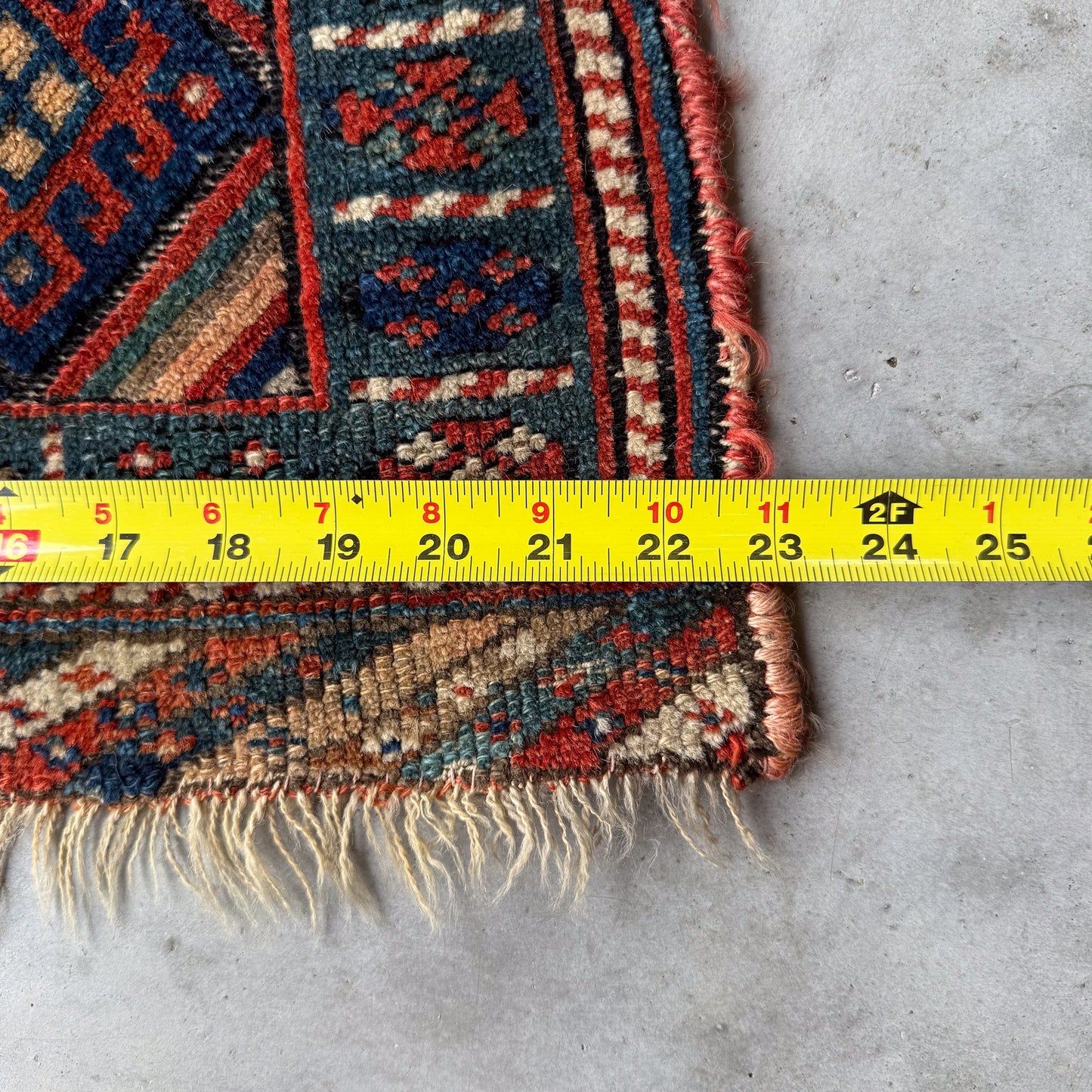 Antique Kurdish Bag Face #R1288 - 1'11" x 2'