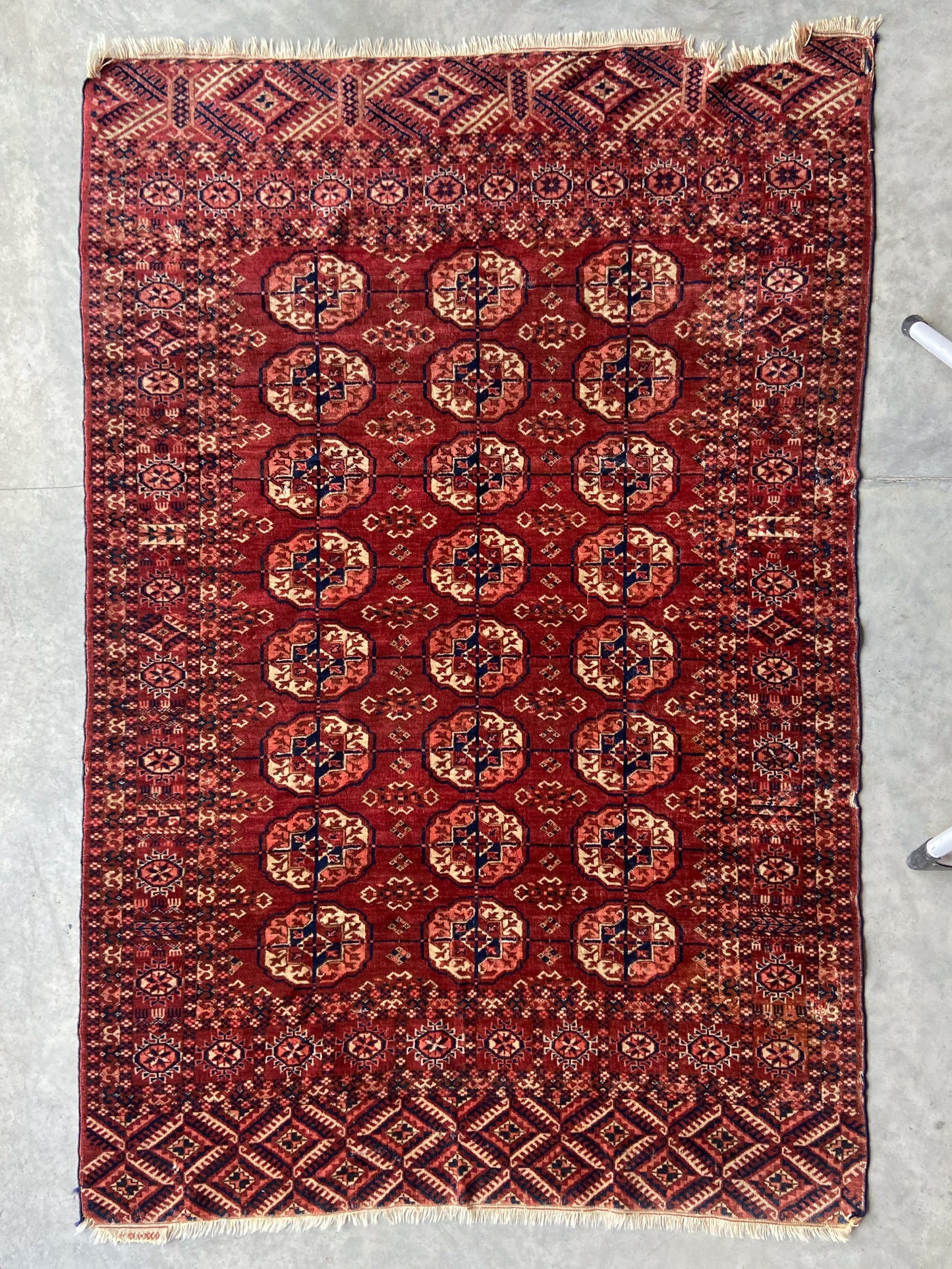 Antique Bokara Accent Rug #R1224 - 3'10" x 5'8"