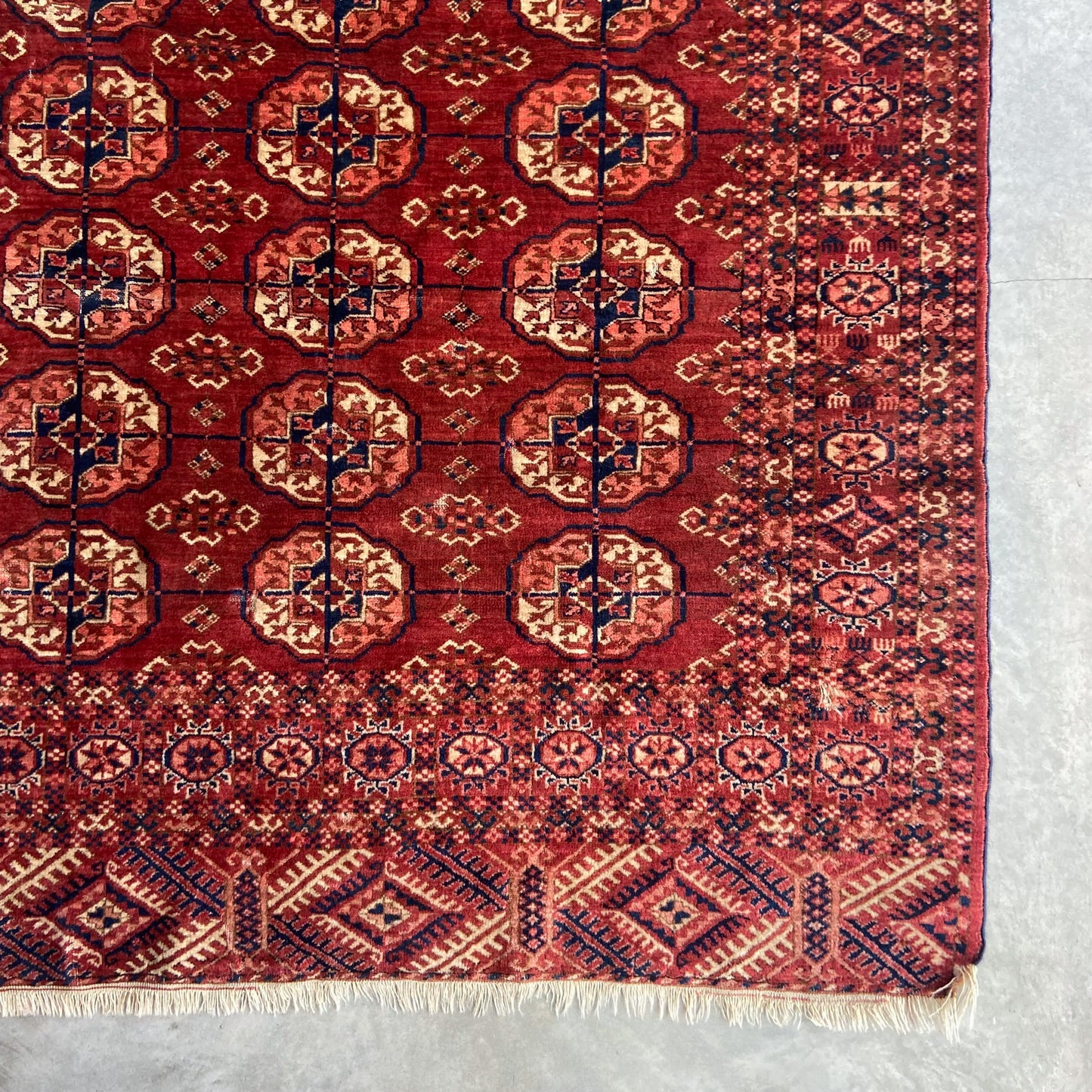Antique Bokara Accent Rug #R1224 - 3'10" x 5'8"